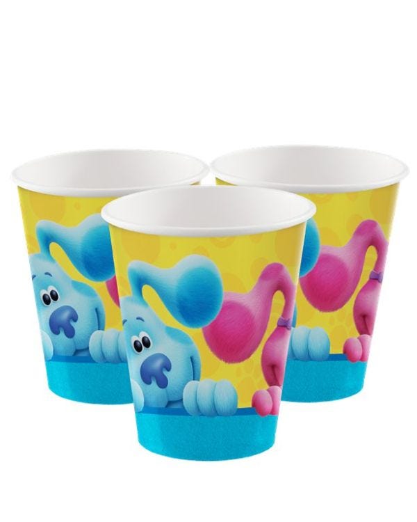 Blue&#039;s Clues Paper Cups - 250ml (8pk)