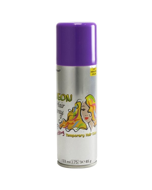Coloured Hair Spray - Purple 133ml