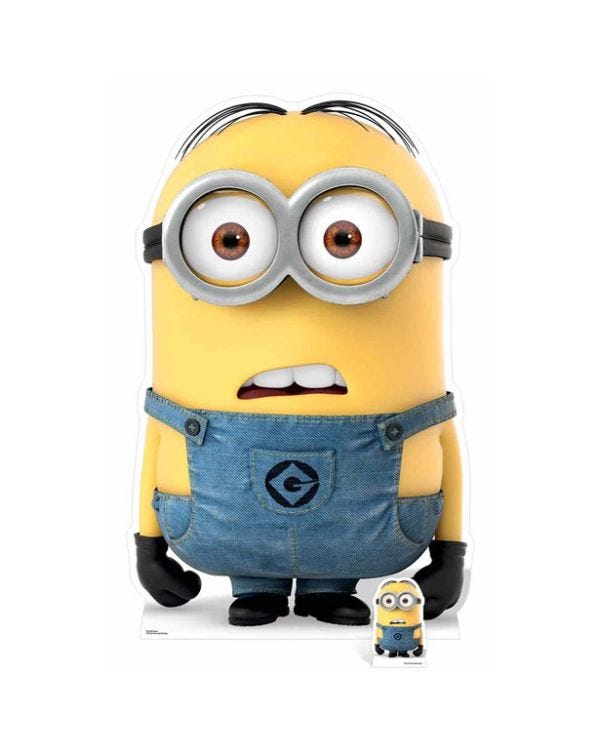 Dave Minion Cardboard Cutout - 147cm x 93cm