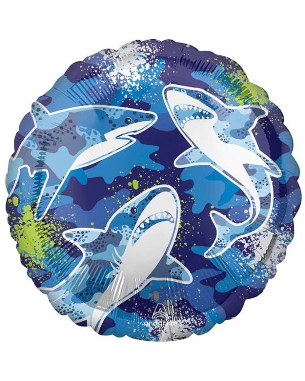Shark Foil Balloon - 18&quot;