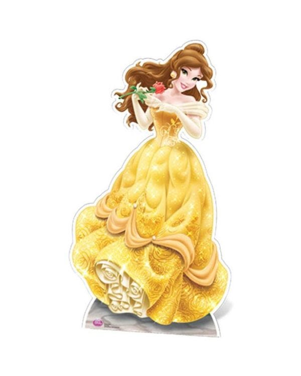 Life Size Disney Belle Cardboard Cutout - 163cm x 90cm