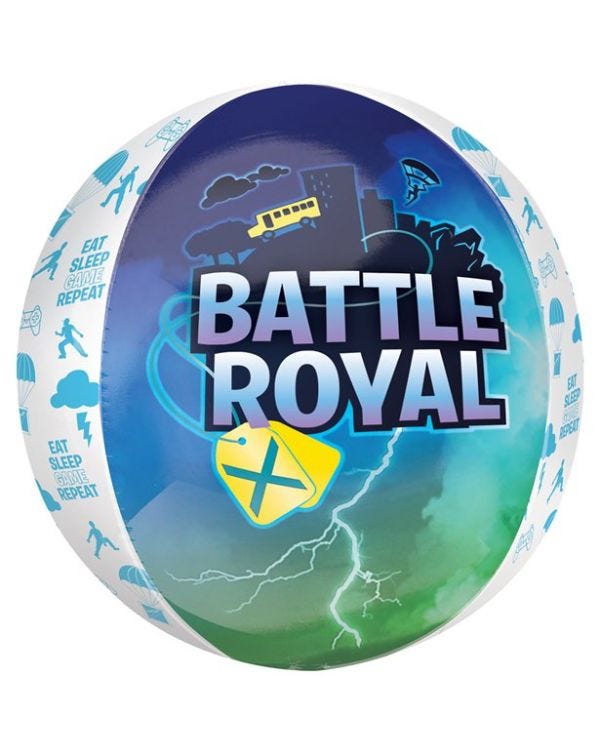 Battle Royal Orbz Foil Balloons - 15&quot;