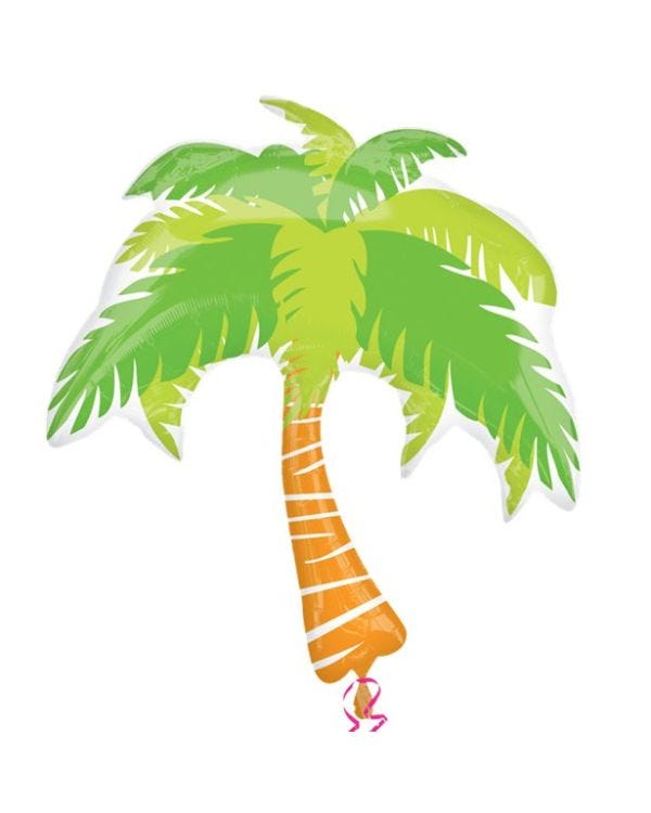 Palm Tree SuperShape Balloon - 33&quot; Foil