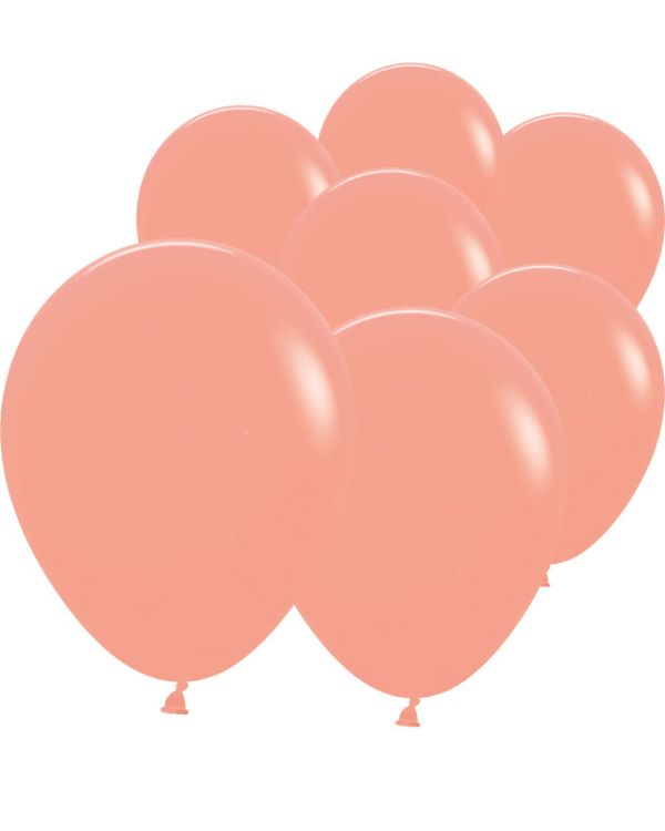 Neon Orange Mini Balloons - 5&quot; Latex (100pk)