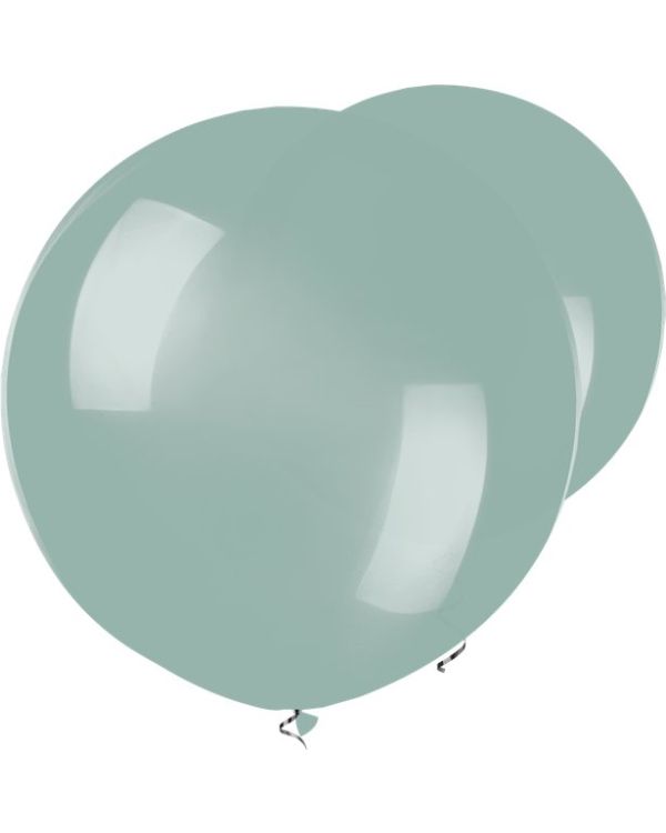 Willow Green Balloons - 17&quot; Latex (50pk)
