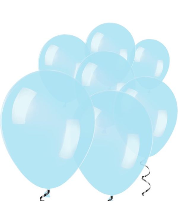 Sea Glass Blue Balloons - 5&quot; Latex (50pk)