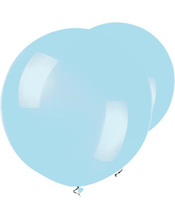 Sea Glass Blue Large Balloons - 36&quot; Latex (10pk)
