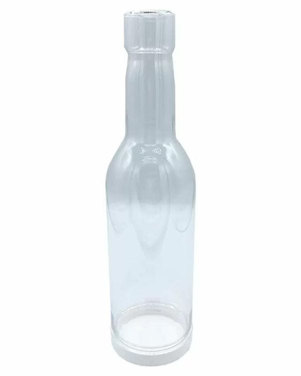 Round Bottle Shaped Jar with Lid - 735ml