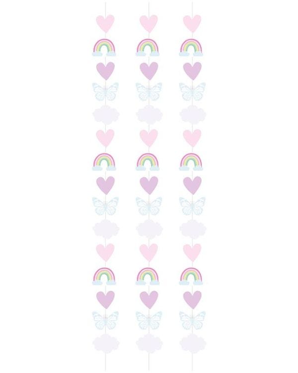 Fairy Princess String Decorations - 2m (3pk)