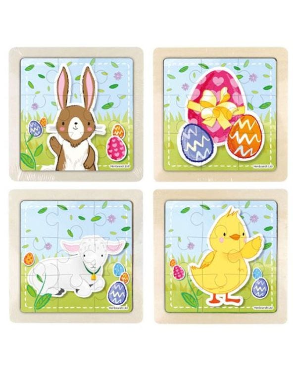 Wooden Mini Jigsaw - Assorted