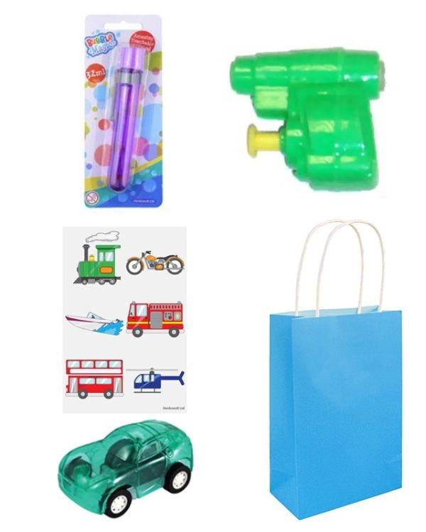 Boys Prefilled Party Bag