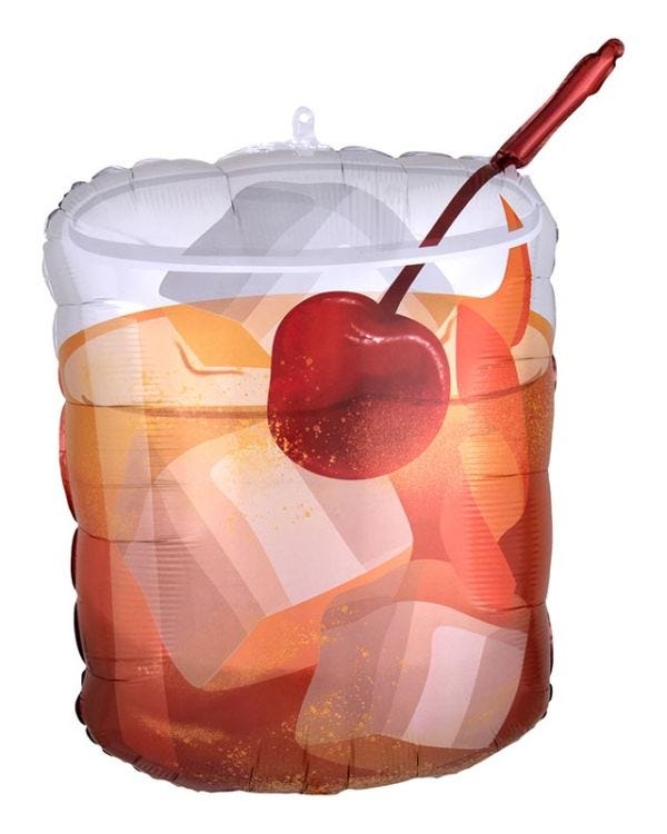 Drink On Ice Supershape Balloon - 18&quot; x 23&quot; Foil