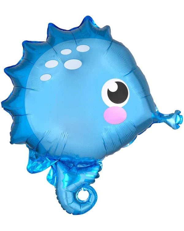 Sea Horse Shaped Balloon - 21&quot; Foil