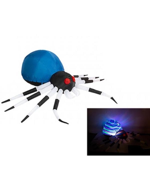 Inflatable Disco Light Spider - 1.8m