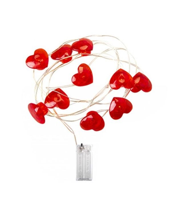 Red Heart LED Sting Lights