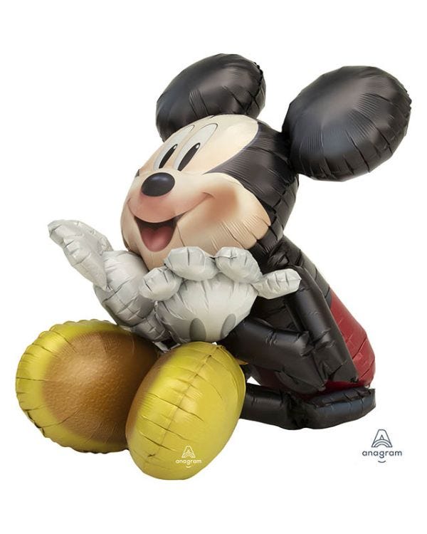 Mickey Mouse Airwalker Foil Balloon - 25&quot; X 29&quot;