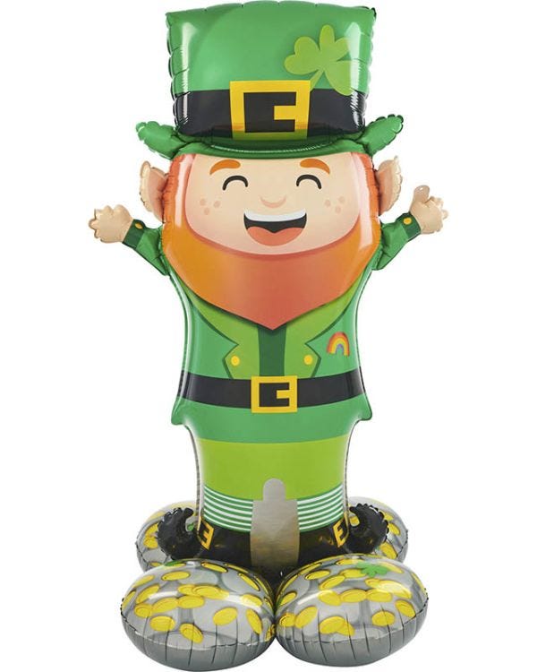 Lucky Leprechaun Airloonz Foil Balloon - 53&quot; x 31&quot;