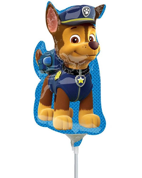 Paw Patrol Chase Mini Air-fill (Uninflated)
