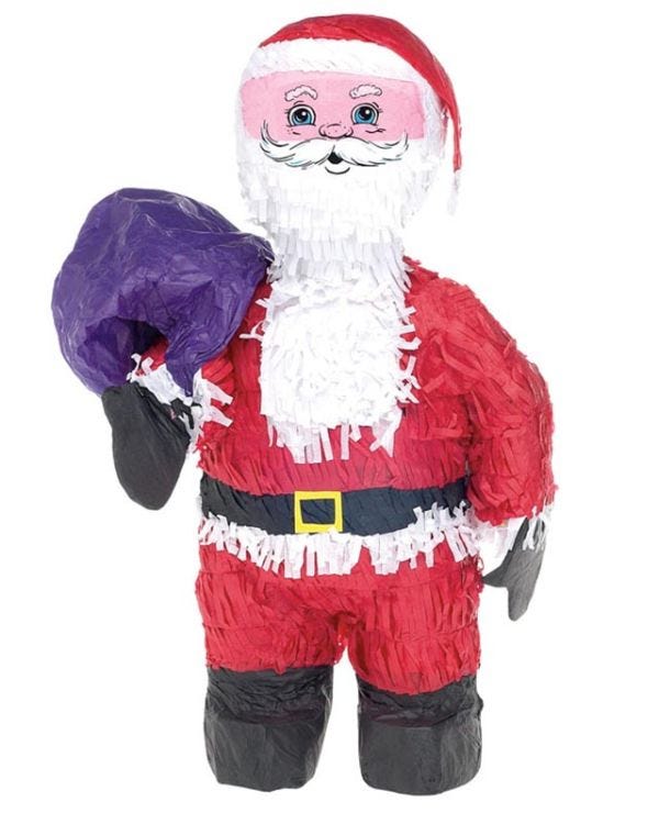 Santa PiÃ±ata - 51cm x 31cm