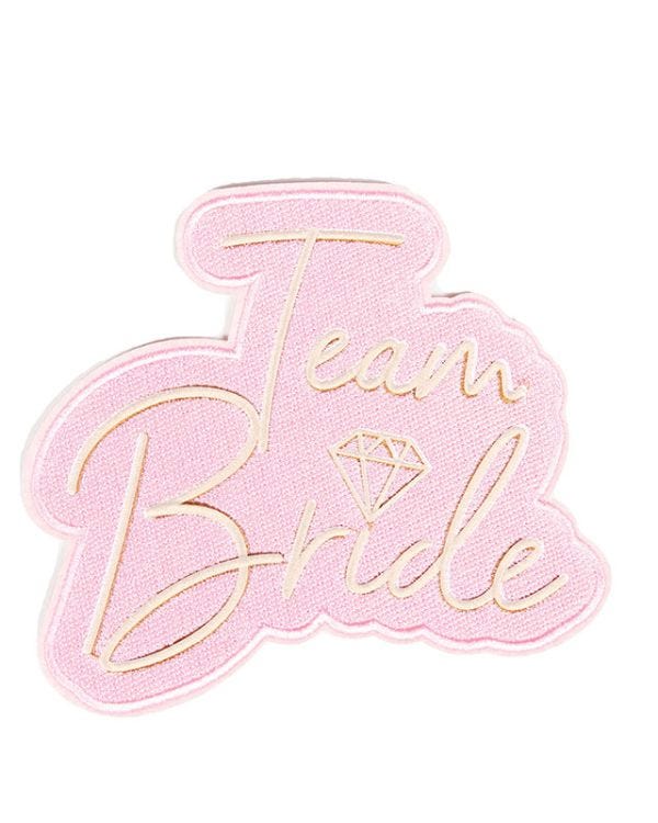 Team Bride Iron On Patches (6pk)