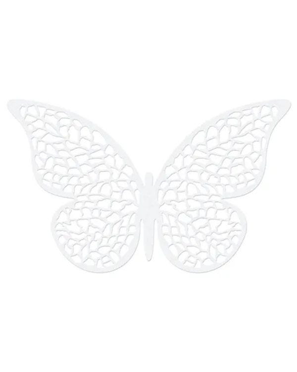 Paper Butterfly Decorations - 6.5cm x 4cm (10pk)