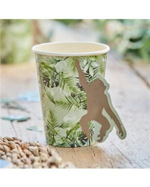 Let&#039;s Go Wild Paper Cups - 266ml (8pk)