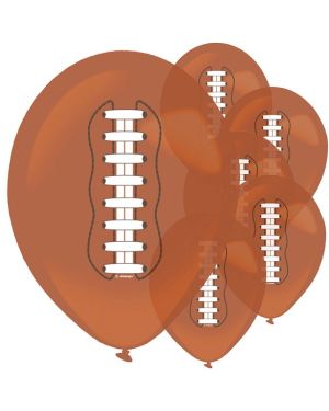 Touchdown Balloons - 11&quot; Latex (6pk)
