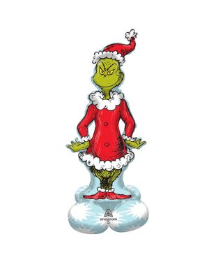 Grinch AirLoonz Air Fill Foil Balloon - 58&quot;