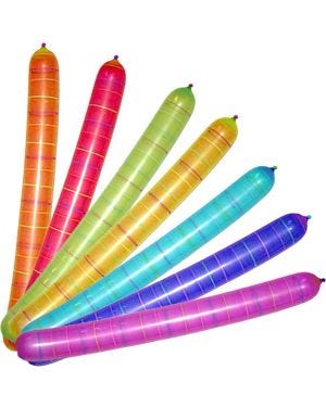 Rocket Balloons Assorted - Latex (2pk)