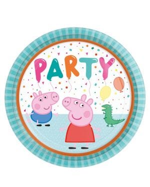Peppa Pig Paper Plates - 23cm (8pk)