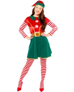 Elf Dress Deluxe - Adult Costume