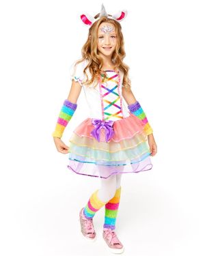 Rainbow Unicorn - Child and Teen Costume