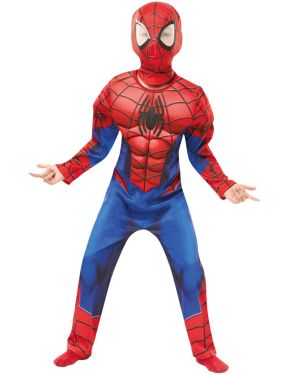 Spider Man Deluxe Padded Chest - Child Costume