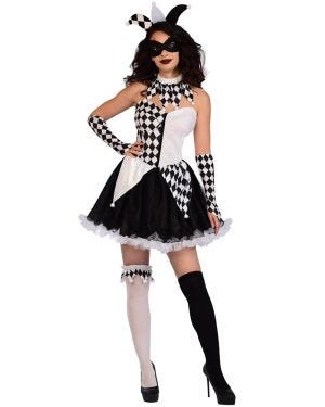 Sexy Jester Lady - Adult Costume