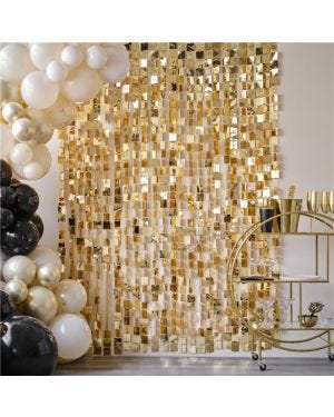 Gold Sequin Wall Backdrop