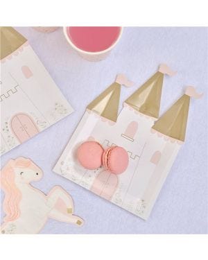 Princess Castle Paper Plates - 21cm (8pk)