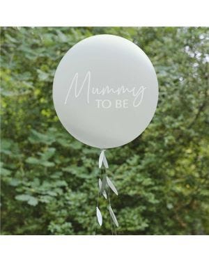 Botanical &#039;Mummy To Be&#039; Balloon with Tail