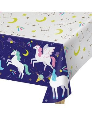 Unicorn Galaxy Paper Table Cover - 1.3m x 2.6m