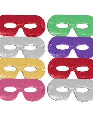 Card Eye Masks - Assorted (8pk)