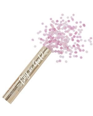 Oh Baby Pink Gender Reveal Confetti Cannon - 30cm
