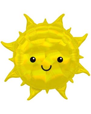 Iridescent Sunshine SuperShape Balloon - 27&quot; Foil