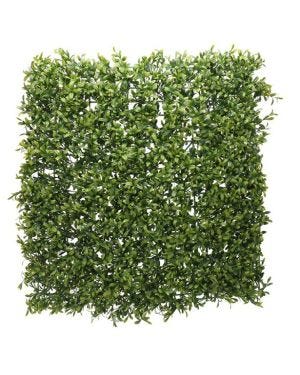 Green Faux Plant Wall