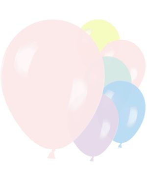 Pastel Matte Assorted Balloons - 12&quot; Latex (50pk)