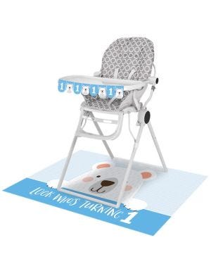 Birthday Bear Highchair Decorating Kit