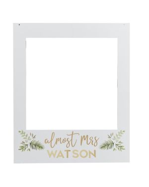 Botanical Hen Party Customisable Giant Polaroid Frame - 72cm x 60cm