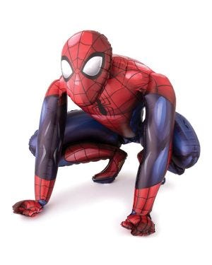 Spiderman Giant Foil Airwalker Balloon - 36&quot; x 36&quot;