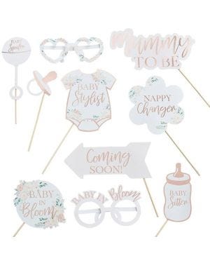 Baby In Bloom Photo Props (10pk)