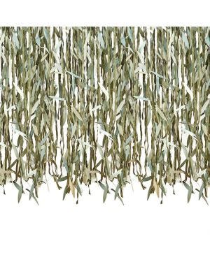 Botanical Baby Green Leaf Backdrop