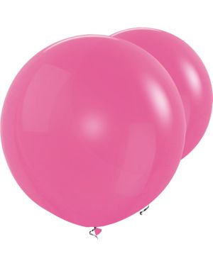 Fuchsia Giant Balloons - 36&quot; Latex (2pk)
