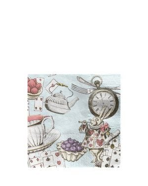 Truly Alice Paper Napkins - 25cm (20pk)